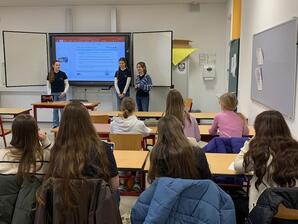 Vorstellung der Schülerinnen