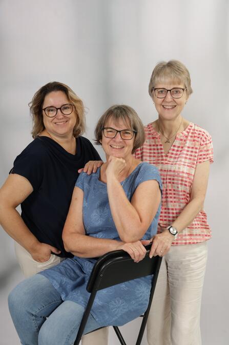 Unser Team: Christiane Kulick Sylvia Wendel und Christina Wiessner